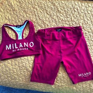 Milano Di Rouge Biker Set